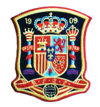 SPAIN SOCCER SHIELD PATCH