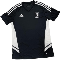 adidas LAFC Condivo 22 Training Jersey (2XL) Black, White