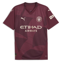 PUMA Manchester City Men’s Replica Third Jersey 2024/25 (US, Alpha, X-Large, Regular, Regular, Dark Jasper)