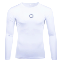 Elite Sport Adult Compression Shirt Long Sleeve White (US, Alpha, XX-Large, Regular, Regular, White)