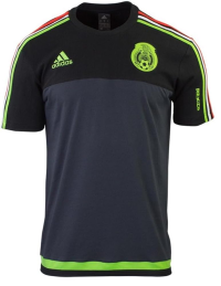 adidas Mexico Youth T-Shirt (L) Black