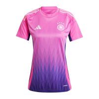adidas Germany Women’s Away Jersey 2024/25 (US, Alpha, XX-Large, Regular, Regular, Semi Lucid Fuchsia/Team College Purple)