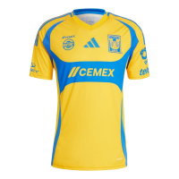 adidas TUANL Men’s Home Jersey 2024/25 (US, Alpha, X-Large, Regular, Regular, Team Colleg Gold 2)