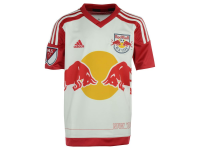 MLS New York Red Bulls Boys Youth Replica Short Sleeve Jersey, Large, Red