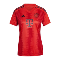adidas FC Bayern Women’s Home Jersey 2024/25 (US, Alpha, Small, Regular, Regular, Red)