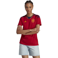 adidas Spain Women's World Cup 2022 Home Jersey (as1, Alpha, x_s, Regular, Regular, X Small) Red, Navy