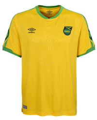 Umbro Jamaica Junior/Youth Home Soccer Jersey (X-Large) Yellow