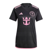 adidas Inter Miami CF Women’s Away Jersey 23/24 (US, Alpha, XX-Large, Regular, Regular, Black/Bliss Pink)