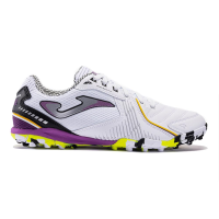 Joma Dribling 2332 Turf Shoes (White, Black, Purple, US Footwear Size System, Adult, Men, Numeric, Medium, 9.5)