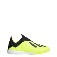 adidas X Tango 18+ Indoor Shoe - Men's Soccer 9.5 Solar Yellow/Black/White