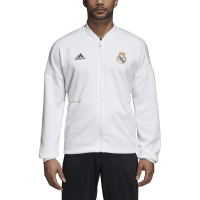 adidas Men's Soccer Real Madrid Z.N.E Jacket Core White cy6098 (Size M)