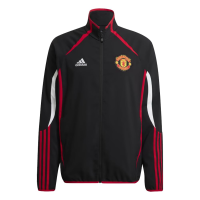 adidas Manchester United Men's TG Woven Jacket (US, Alpha, X-Large, Regular, Regular, Polyester)