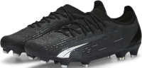 PUMA Ultra Ultimate FG/AG Men's Soccer Cleats (us_Footwear_Size_System, Adult, Men, Numeric, Medium, Numeric_7) Black