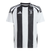 adidas Juventus Youth Home Jersey 2024/25 (US, Alpha, X-Large, Regular, White/Black)
