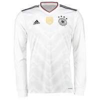 adidas Germany Home Long Sleeve Jersey (2XL) White