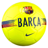 Nike FC Barcelona Supporters Unisex Adult Football, Volt/Noble Red/(Deep Royal Blue), 5