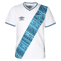 Umbro Guatemala Youth Home Jersey 2023 (as1, Alpha, s, Regular) White, Sky Blue