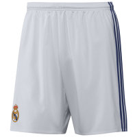 Adidas Youth Real Madrid Home Replica Shorts White/Purple L
