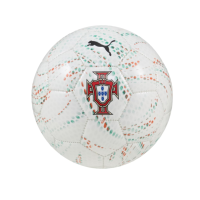 Puma Portugal Fan Mini Skills Ball - Official Licensed Fan Product, 12-Panel Design, Machine Stitched TPU Material (PUMA White-PUMA Black, 1)