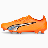 PUMA Men's Ultra Ultimate FG/AG Soccer Shoes (us_Footwear_Size_System, Adult, Men, Numeric, Medium, Numeric_9_Point_5) Orange