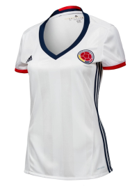 Women's Colombia Home Soccer Jersey 2016