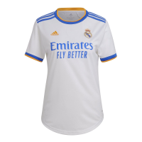 adidas Women's 2021-22 Real Madrid Home Jersey (White, Large)