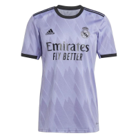 adidas Real Madrid Away Youth Jersey 22/23 (US, Alpha, X-Small, Regular, Light Purple)
