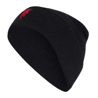 adidas Standard Manchester United Home Beanie, Black/MUFC Red
