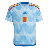 adidas Spain Youth World Cup 2022 Away Jersey (as1, Alpha, l, Regular, Large)