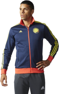 adidas Mens Colombia Track Jacket (Blue)(L)