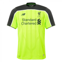 New Balance Liverpool FC 2016/17 Short Sleeve Third Jersey - Adult - Toxic - X-Large