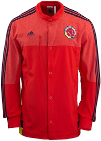 Adidas 2015/16 Colombia Anthem Home Jacket [RED] (L)