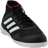 adidas Indoor Predator Tango 18.3 Soccer Shoe (unisex-adult) core black/white/solar red 11 M US Big Kid