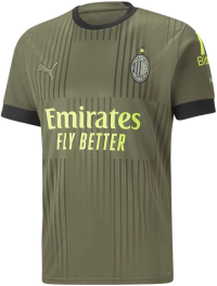 PUMA - Mens ACM 3Rd Jersey Replica, Color Dark Green Moss/Spring Moss, Size: XX-Large