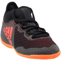 adidas Boy's X Tango 17.3 in J Soccer Shoe, Black/Solar RED/Solar Orange, 4 Medium US Little Kid