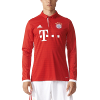 Adidas FC Bayern Munich Mens Home Replica Soccer Jersey 2XL True Red-White