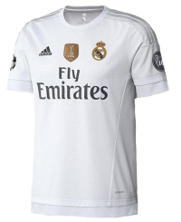 adidas Mens Soccer Real Madrid Home Jersey UWC (X-Small)