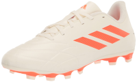 adidas Unisex Copa Pure.4 Flexible Ground Soccer Shoe, Off White/Solar Orange/Off White, 8.5 US Men