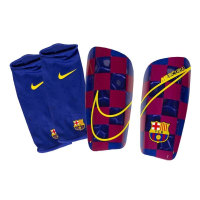 Nike Barcelona Mercurial Lite Shin Guards (Deep Royal-Red) (XL)