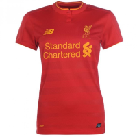 New Balance Liverpool Ladies Home Football Shirt 2016-17
