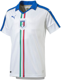PUMA Youth Italy Away Soccer Jersey 2015/16 (Large)