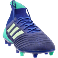 adidas Predator 18.1 Firm Ground Soccer Athletic Cleats (Men's), Navy 10.5