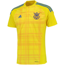 adidas Ukraine Home Soccer Stadium Jersey 2016-17 (3X-Large)