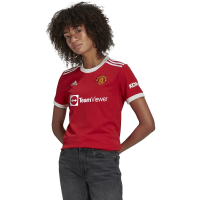 adidas Women's 2021-22 Manchester United Home Jersey (Real Red, Large)