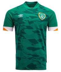 Umbro Men's Ireland Home Soccer Jersey 2022 (Medium) Green