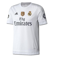 adidas Real Madrid UEFA Champions League Home Jersey 2015-2016 UWC Youth (Youth Medium)