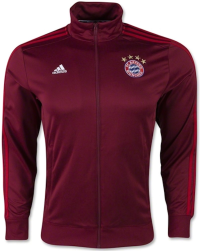 adidas FC Bayern 3S Track TOP Size:Medium Color: Maroon/RED