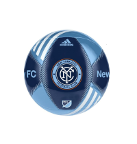 MLS N.Y.C. Football Club Men's Goal Soccer Ball, Size 5, Blue