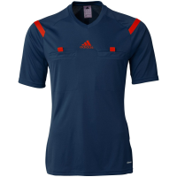 Adidas Referee 14 Mens Short Sleeve Jersey L Navy-Red