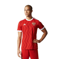 adidas Russia Home Men's Soccer Jersey 2017 (XL) Red